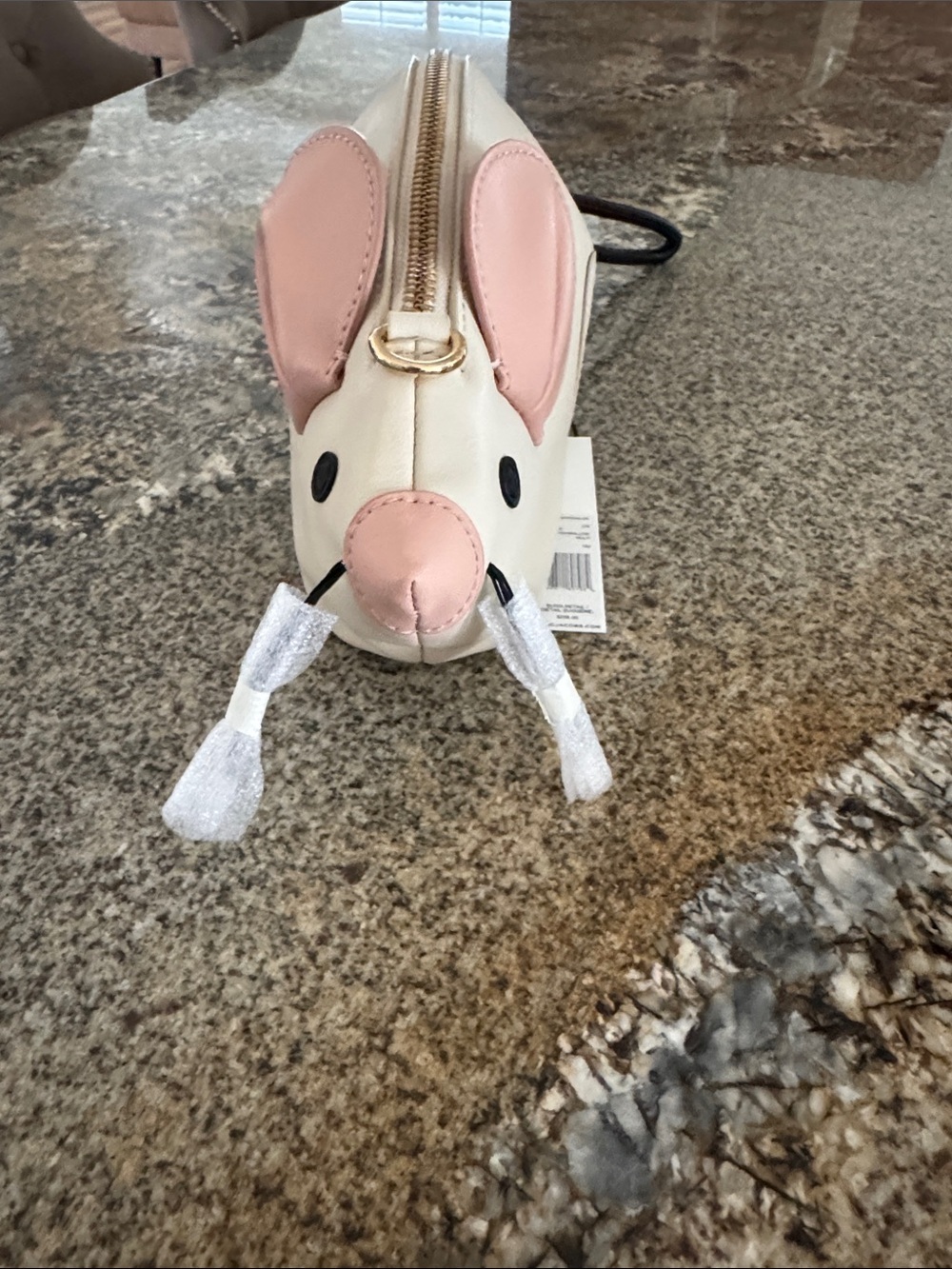 Marc Jacob’s Leather Mouse Crossbody Bag - Discontinued And Hard To Find - Picture 2 of 7